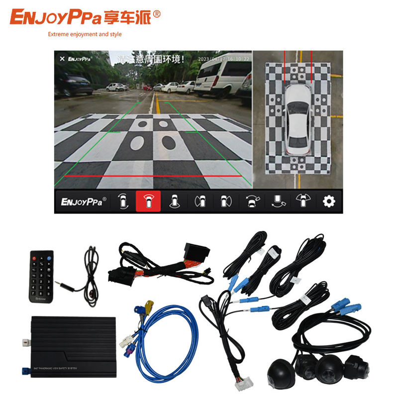 Система безопасности с сенсорным экраном автомобильной камеры 360 для Ford SYNC 3 HD Night Vision DVR