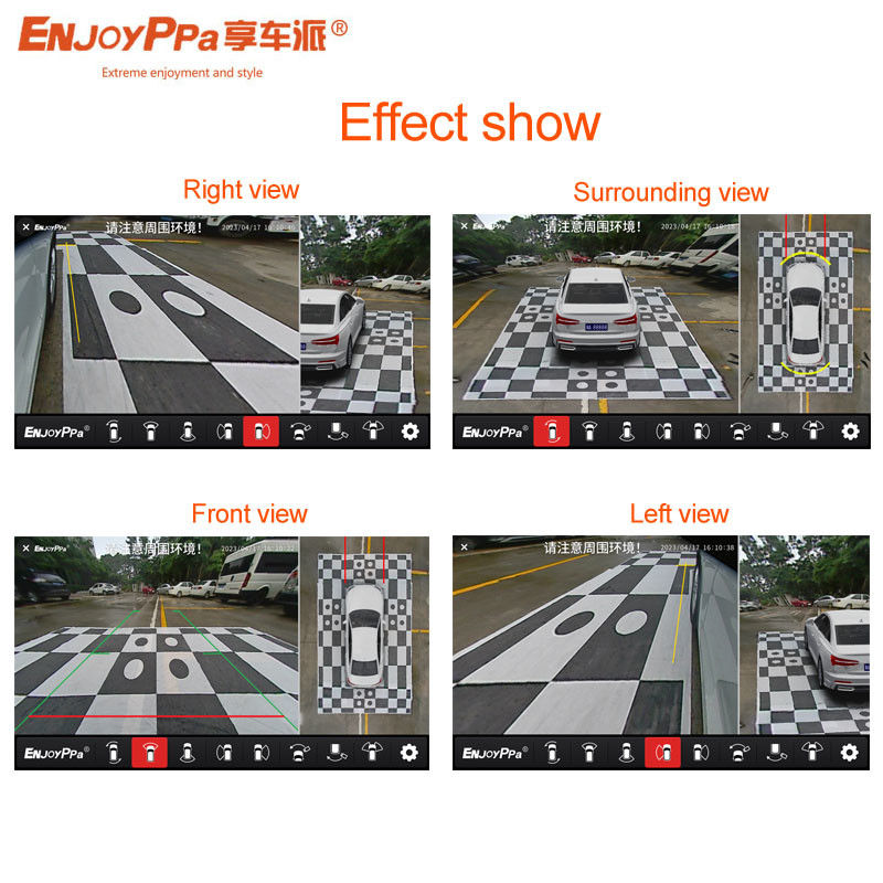 Система безопасности с сенсорным экраном автомобильной камеры 360 для Ford SYNC 3 HD Night Vision DVR