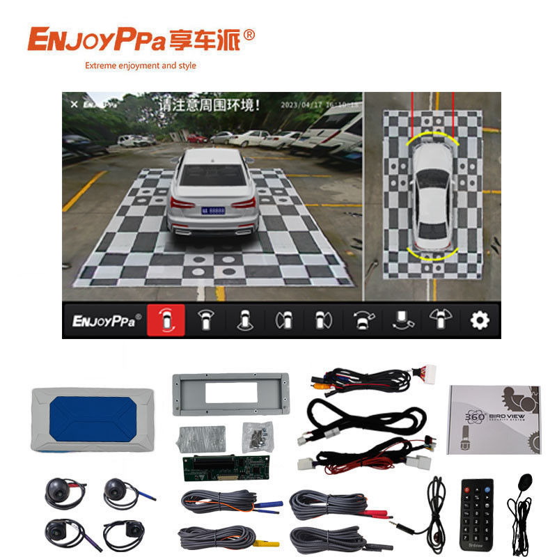 360-градусная панорамная система для Mitsubishi Xforce с 8-дюймовым экраном