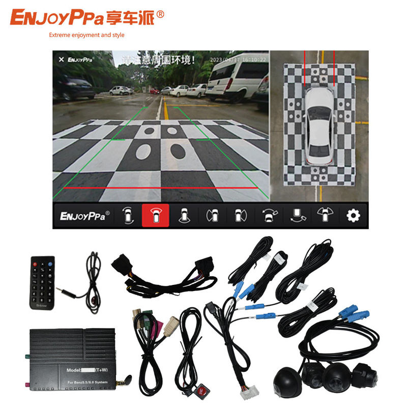 Просмотр окружающей среды Автомобиль 360 Камера Система для Benz 6.0 Loop Recording