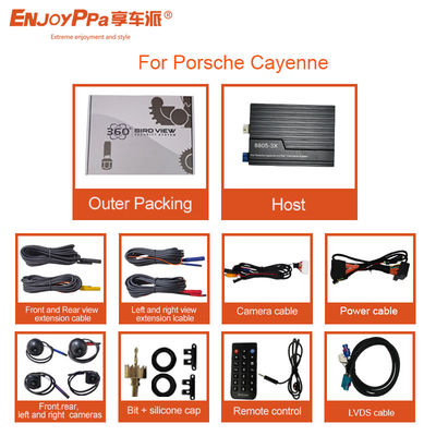 Система камеры с LCD-экраном для Porsche Cayenne